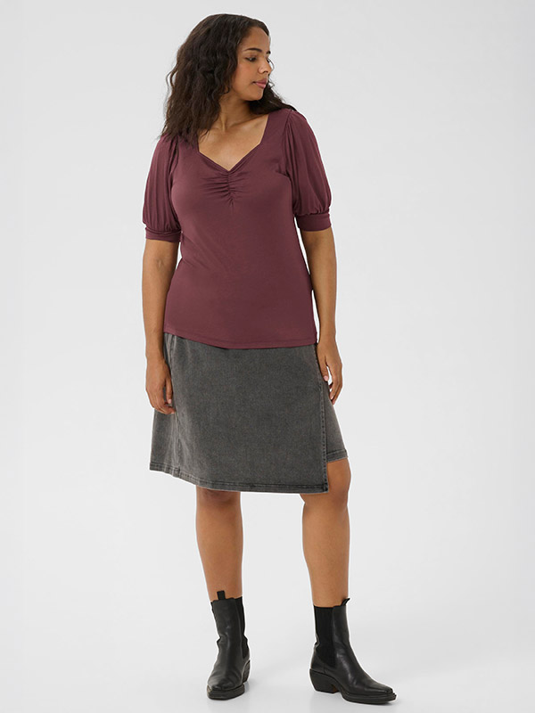 KCSISSY - Plus Size Blus fra Kaffe Curve