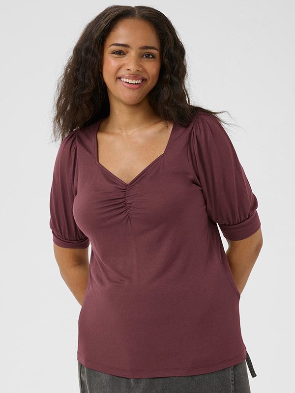 KCSISSY - Plus Size Blus fra Kaffe Curve