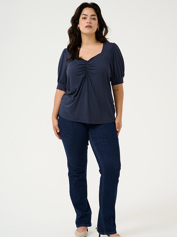 KCSISSY - Plus Size Blus fra Kaffe Curve