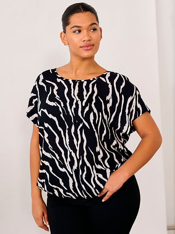 SONNA  - Plus Size Blus fra Kaffe Curve