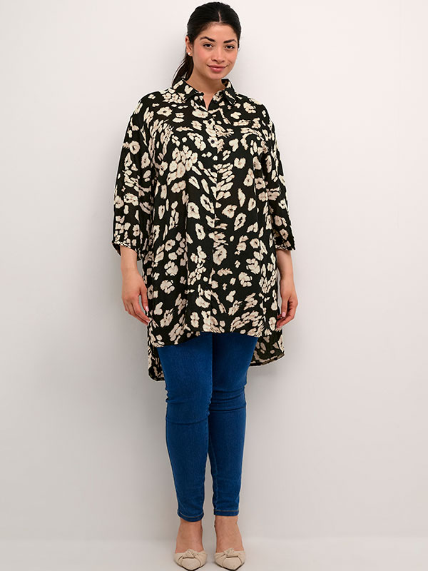 KCSONNA - Plus Size Skjorta fra Kaffe Curve