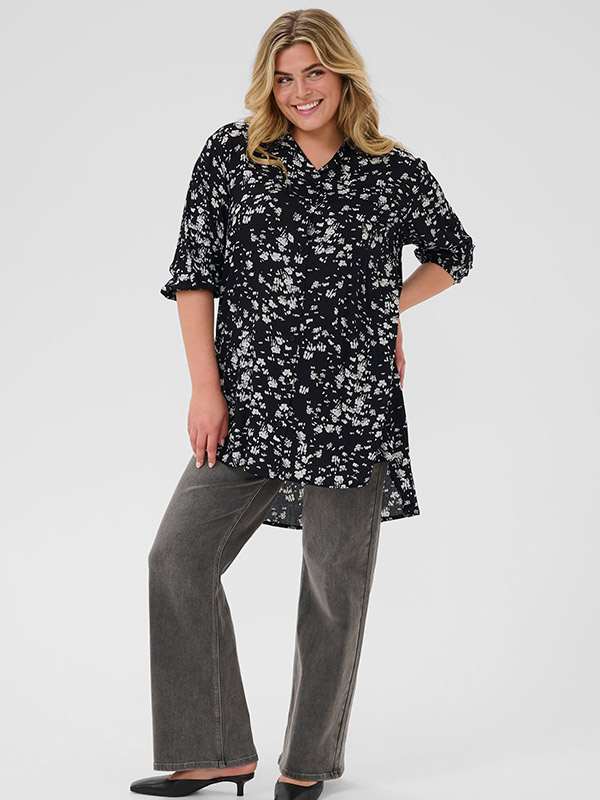 KCSONNA - Plus Size Skjorta fra Kaffe Curve
