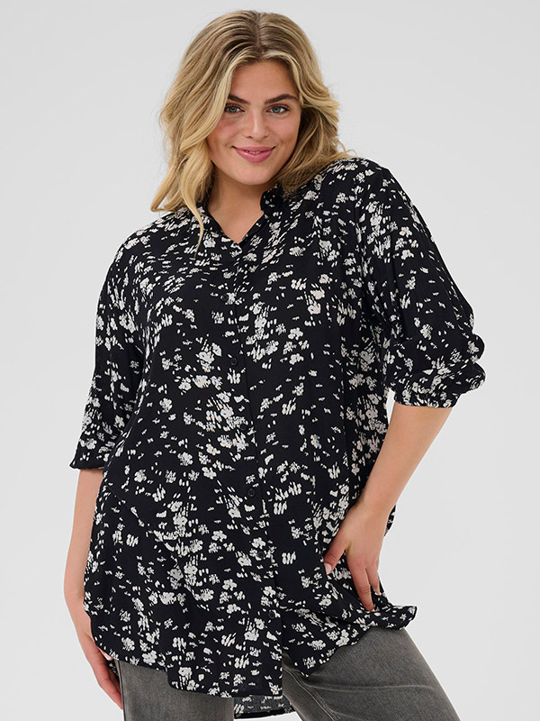 KCSONNA - Plus Size Skjorta fra Kaffe Curve