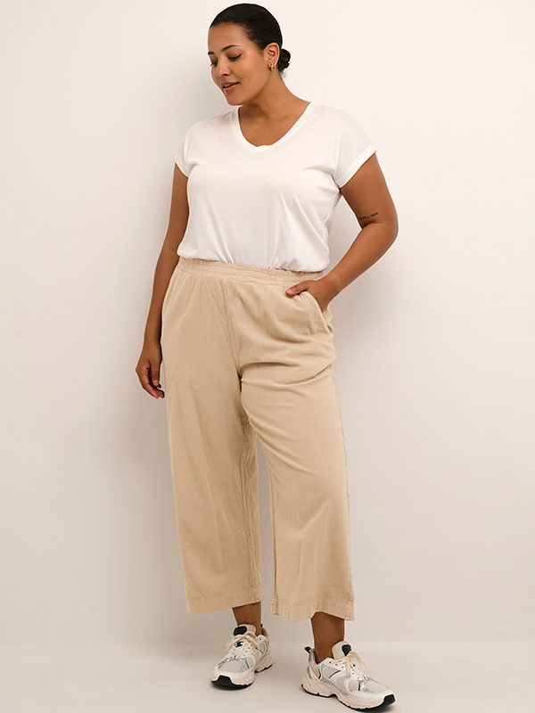 NANA - Plus Size Byxor fra Kaffe Curve