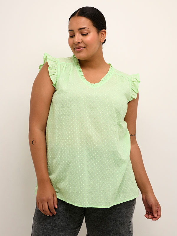 Blus fra Kaffe Curve