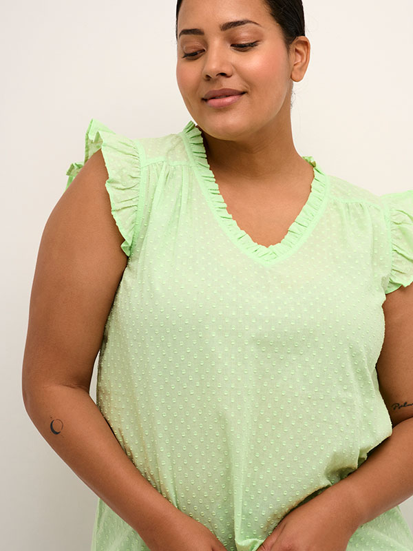 Blus fra Kaffe Curve