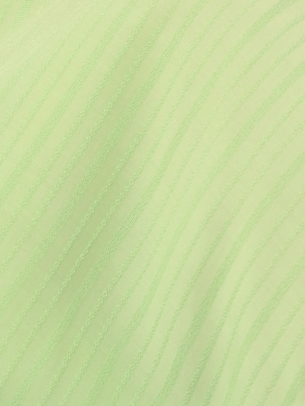 DANNI - Grön blus med resårkant fra Kaffe Curve