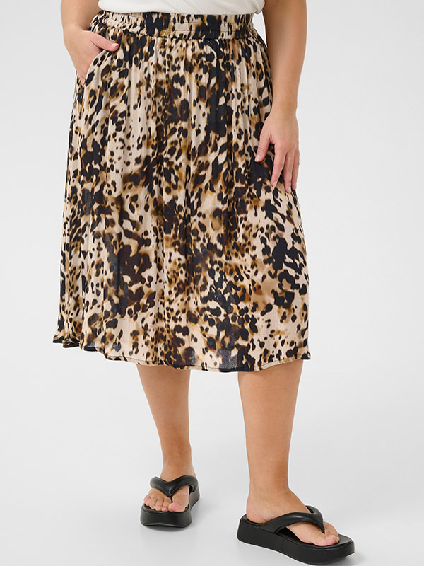 KCISMA - Plus Size Kjol fra Kaffe Curve