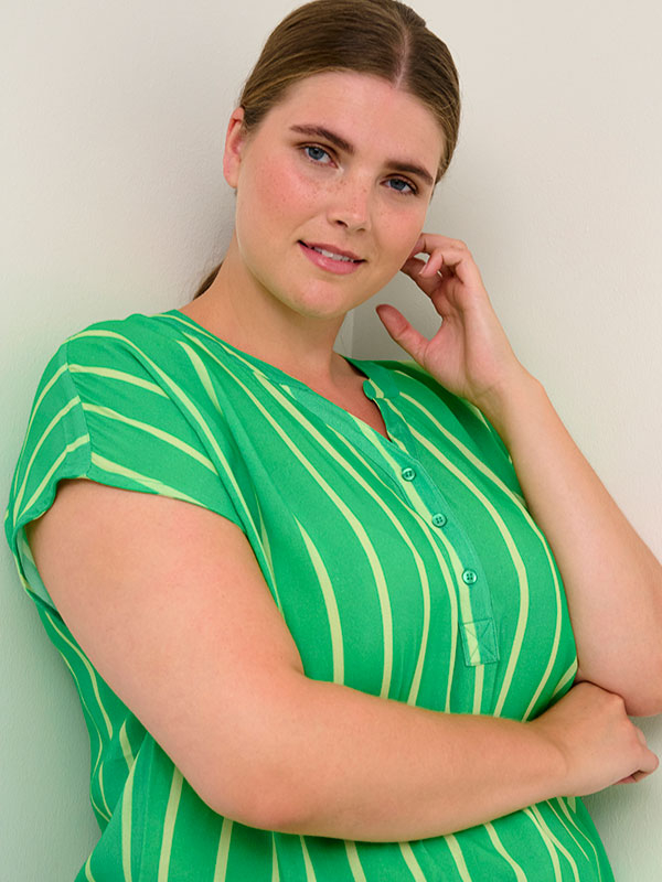 Blus fra Kaffe Curve