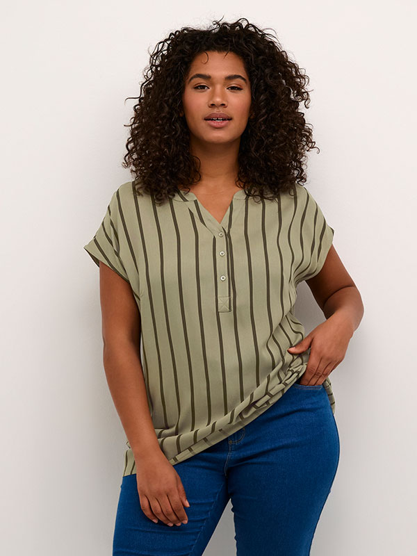 Blus fra Kaffe Curve