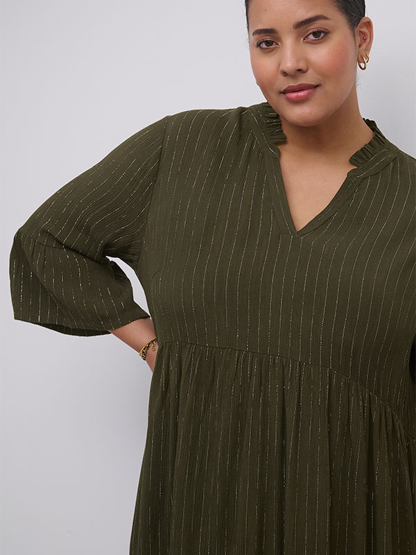 KCLIO - Plus Size Klänning fra Kaffe Curve