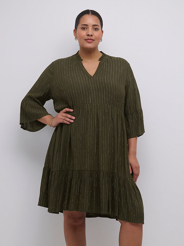 KCLIO - Plus Size Klänning fra Kaffe Curve