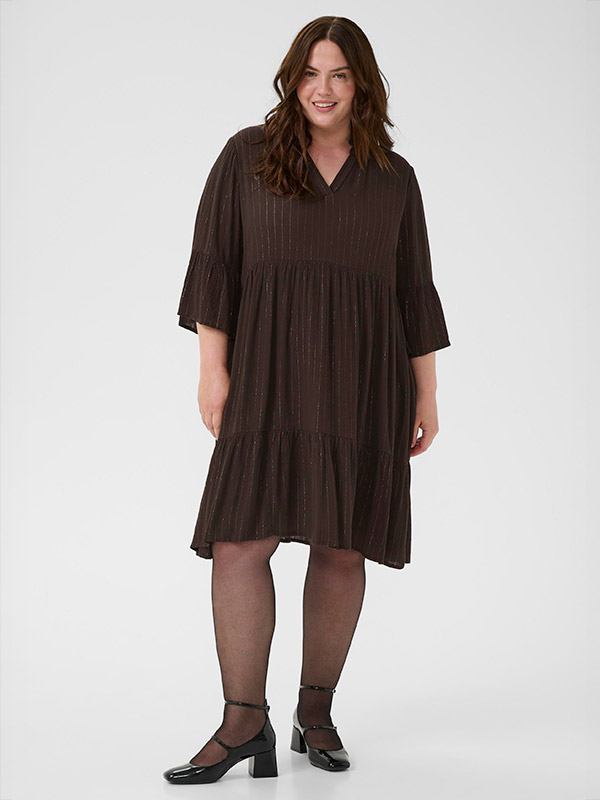 KCLIO - Plus Size Klänning fra Kaffe Curve