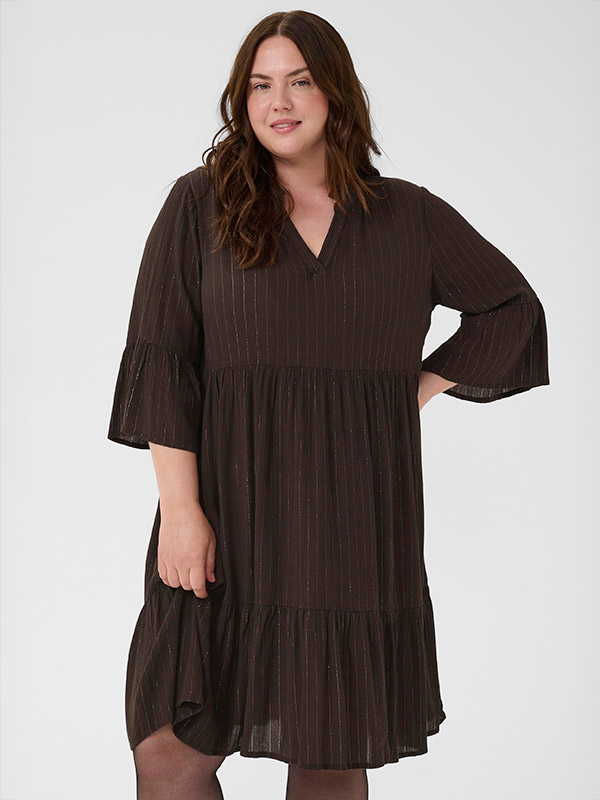 KCLIO - Plus Size Klänning fra Kaffe Curve