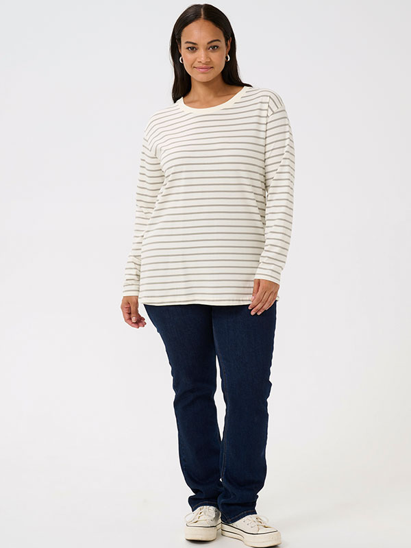 KCWINNI - Plus Size Blus fra Kaffe Curve