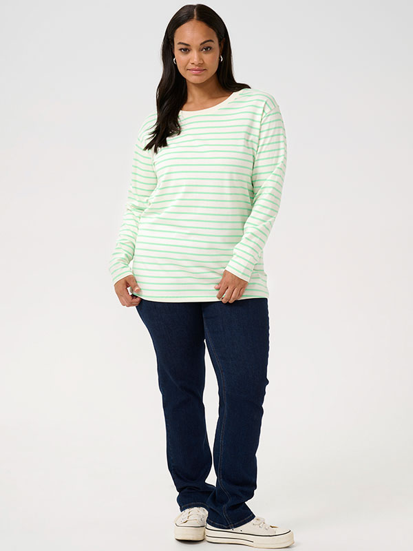 KCWINNI - Plus Size Blus fra Kaffe Curve