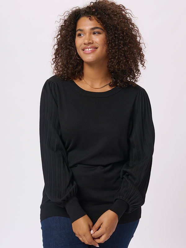 KCLONI - Plus Size Tröja fra Kaffe Curve