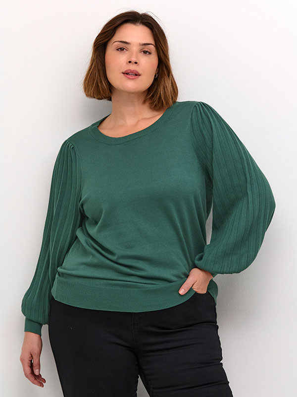 KCLONI - Plus Size Tröja fra Kaffe Curve
