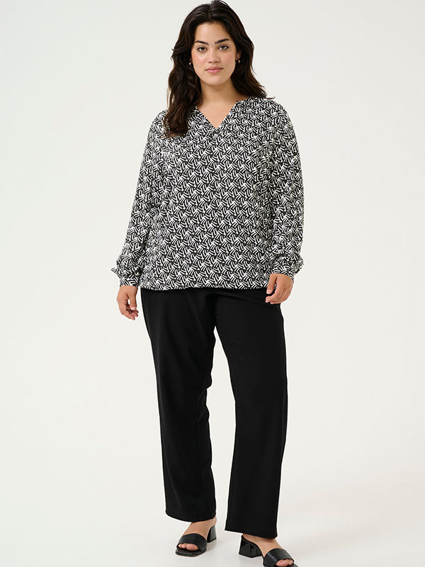 KCDIANA - Plus Size Blus fra Kaffe Curve