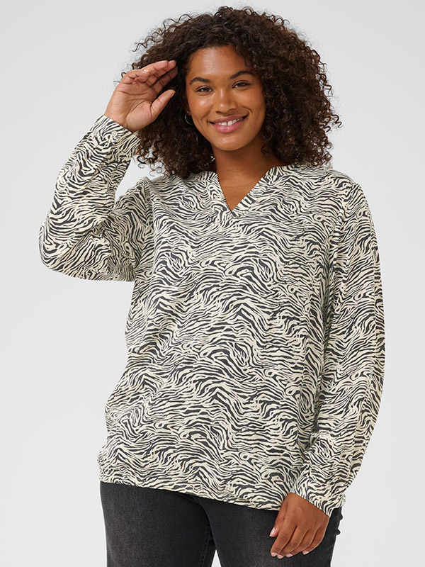 KCDIANA - Plus Size Blus fra Kaffe Curve