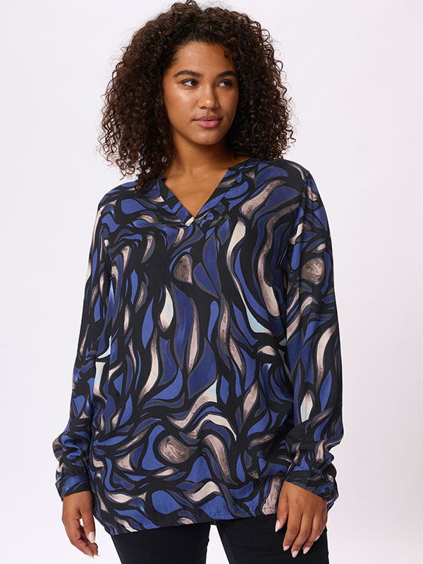 KCDIANA - Plus Size Blus fra Kaffe Curve