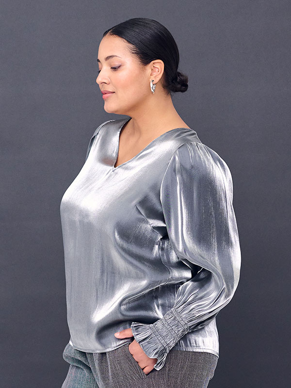 Blus fra Kaffe Curve