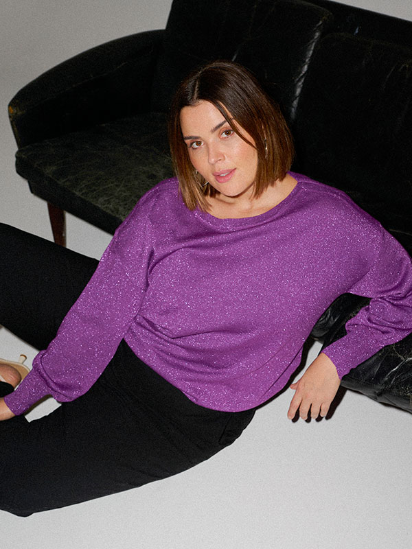 KCREGITTA - Plus Size Blus fra Kaffe Curve