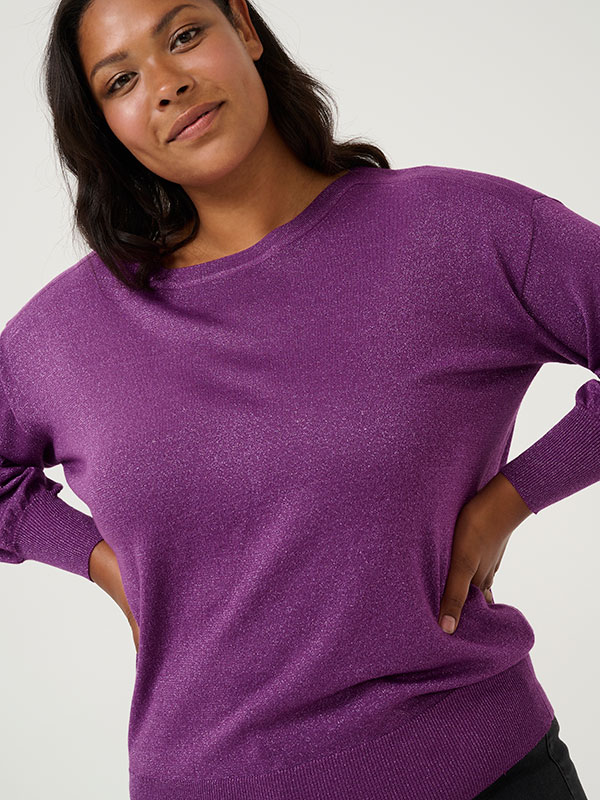 KCREGITTA - Plus Size Blus fra Kaffe Curve