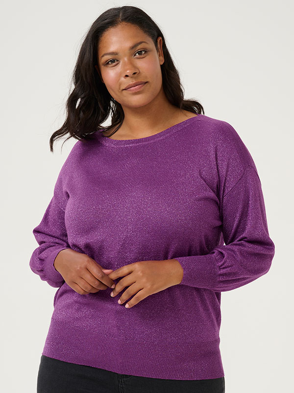 KCREGITTA - Plus Size Blus fra Kaffe Curve