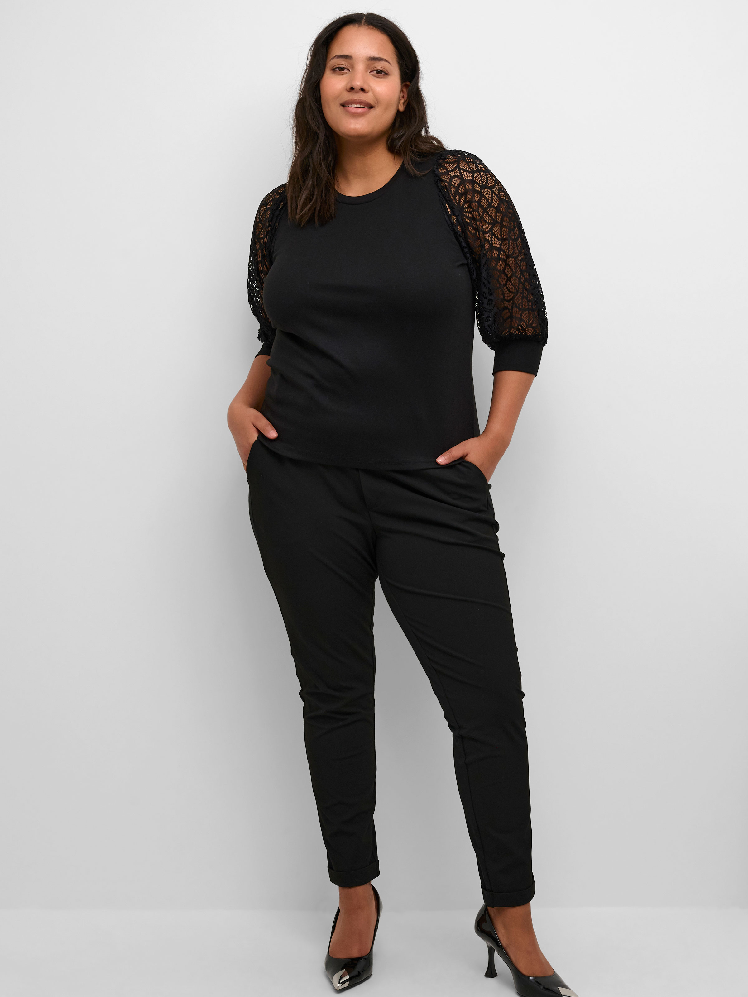 Blus fra Kaffe Curve