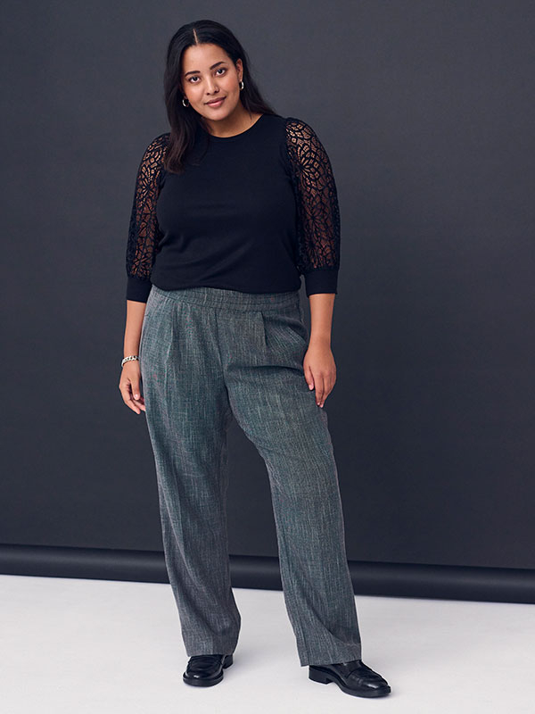 Blus fra Kaffe Curve