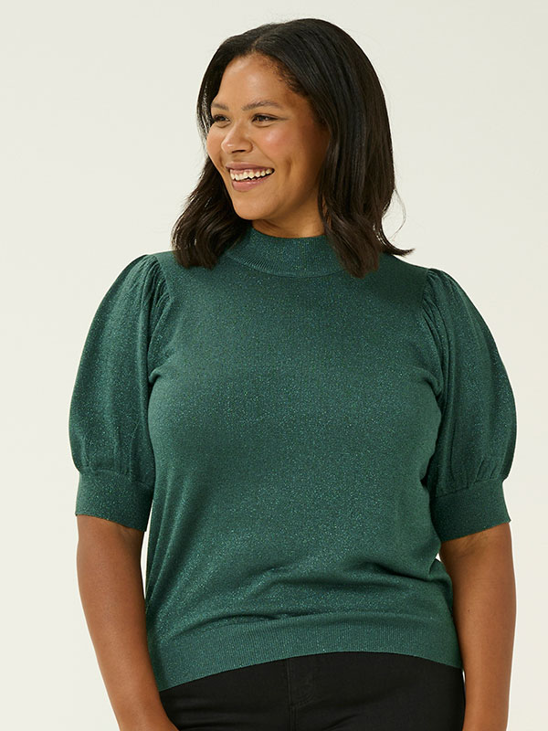 KCREGITTA - Plus Size Blus fra Kaffe Curve