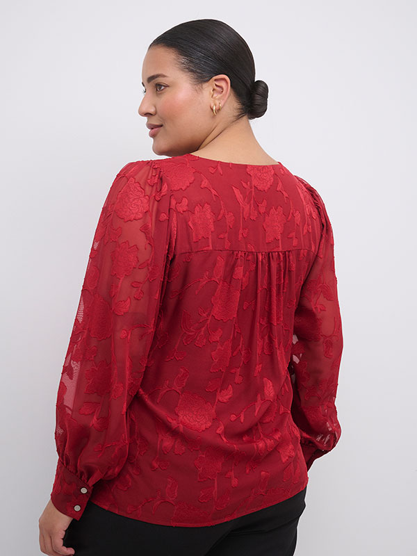 Blus fra Kaffe Curve