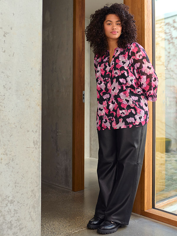 5715375125856 - Plus Size Blus fra Kaffe Curve