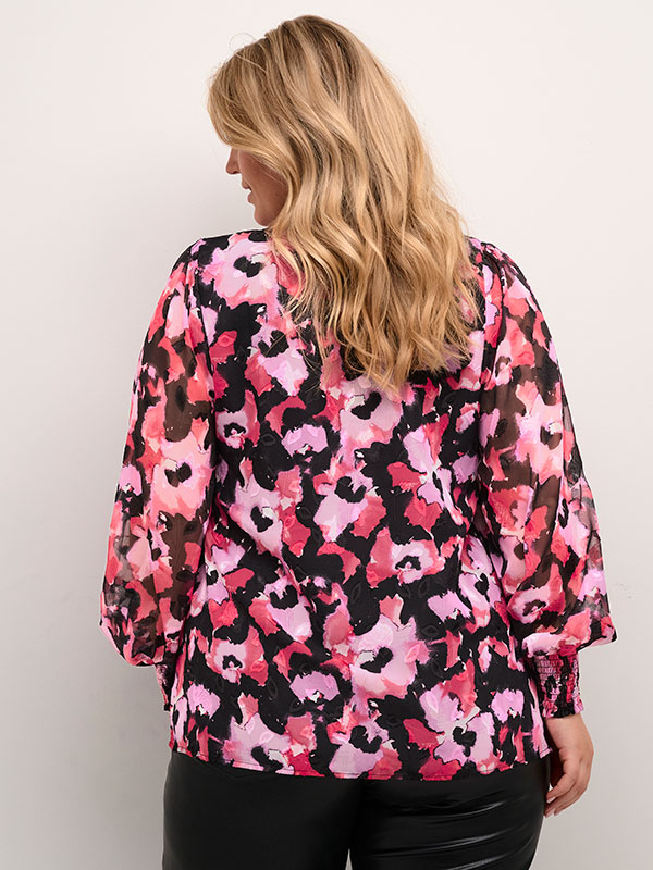 5715375125856 - Plus Size Blus fra Kaffe Curve