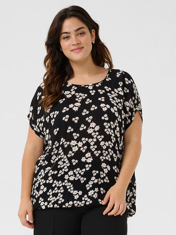 KCAMI - Plus Size Blus fra Kaffe Curve