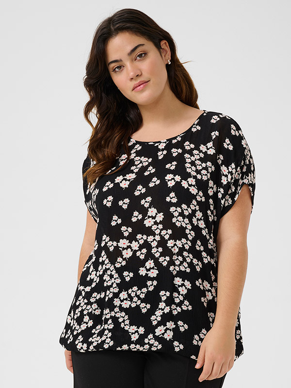 KCAMI - Plus Size Blus fra Kaffe Curve