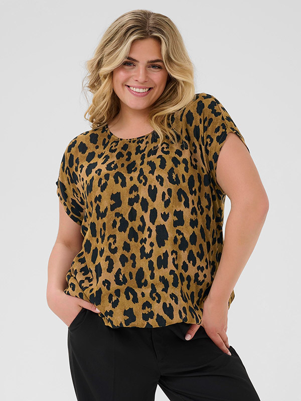KCAMI - Plus Size Blus fra Kaffe Curve