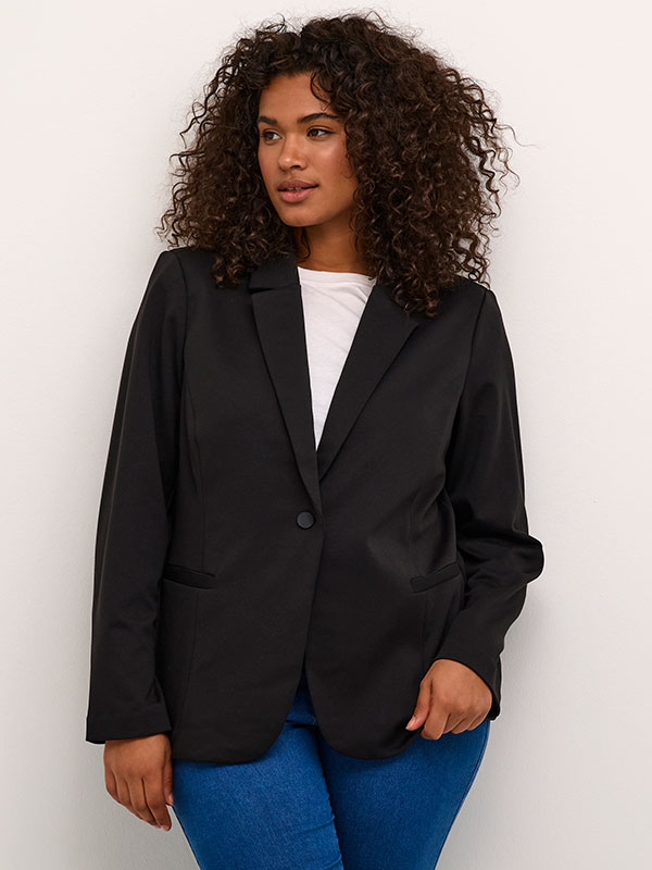 KCJENNA  - Plus Size Kavaj fra Kaffe Curve