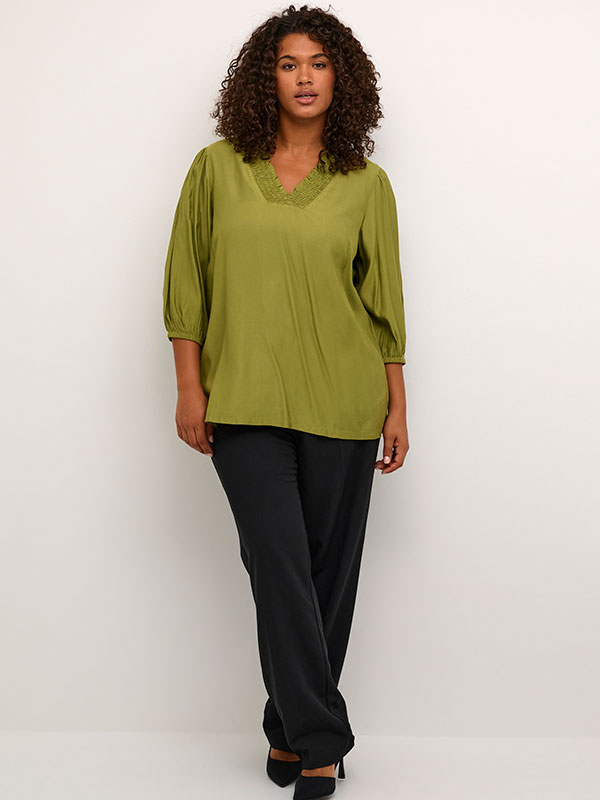 Blus fra Kaffe Curve