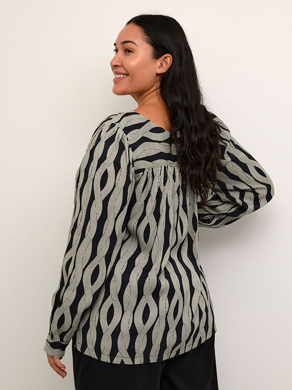Blus fra Kaffe Curve