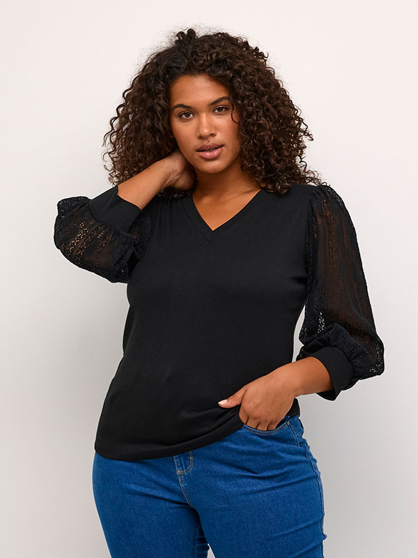 Blus fra Kaffe Curve