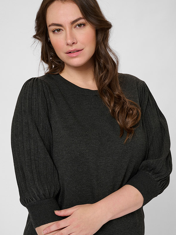 KCLONI - Plus Size Tröja fra Kaffe Curve