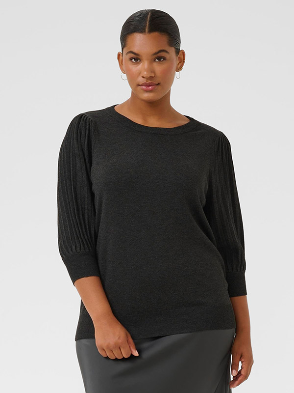 KCLONI - Plus Size Tröja fra Kaffe Curve