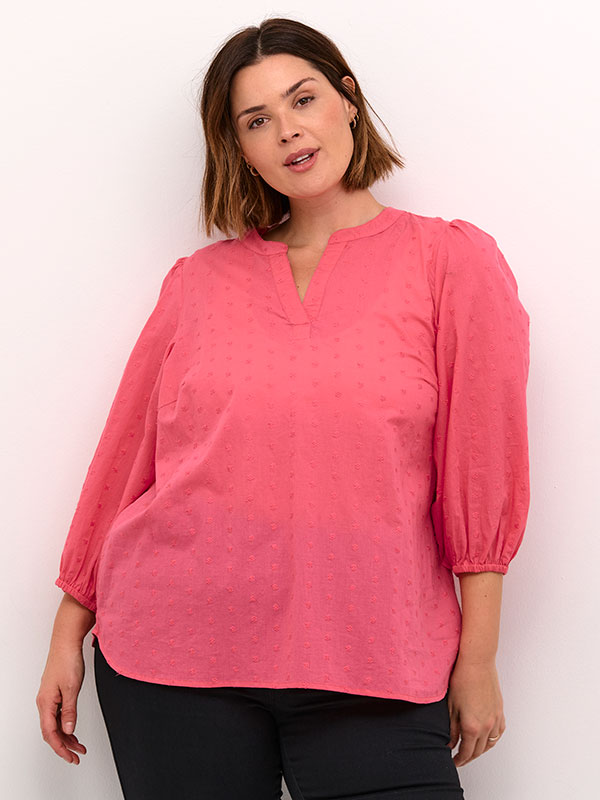 Blus fra Kaffe Curve