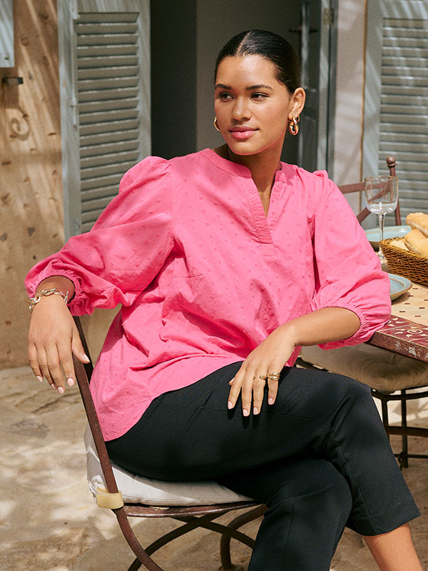 Blus fra Kaffe Curve