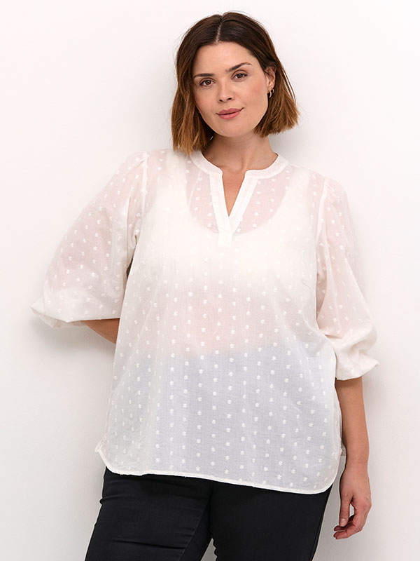 Blus fra Kaffe Curve