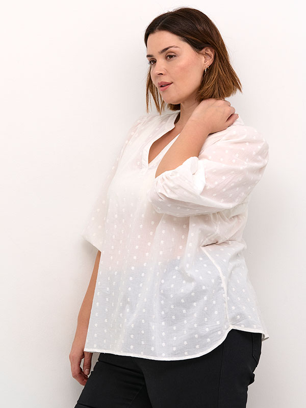 Blus fra Kaffe Curve