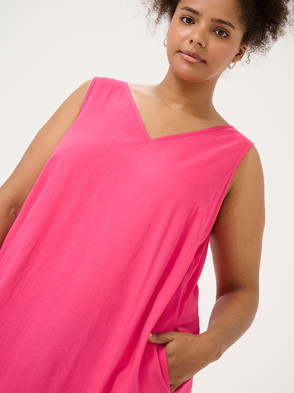 KCMILLE - Plus Size Klänning fra Kaffe Curve