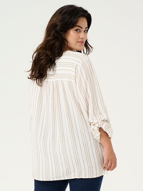 KCMILLE - Plus Size Blus fra Kaffe Curve